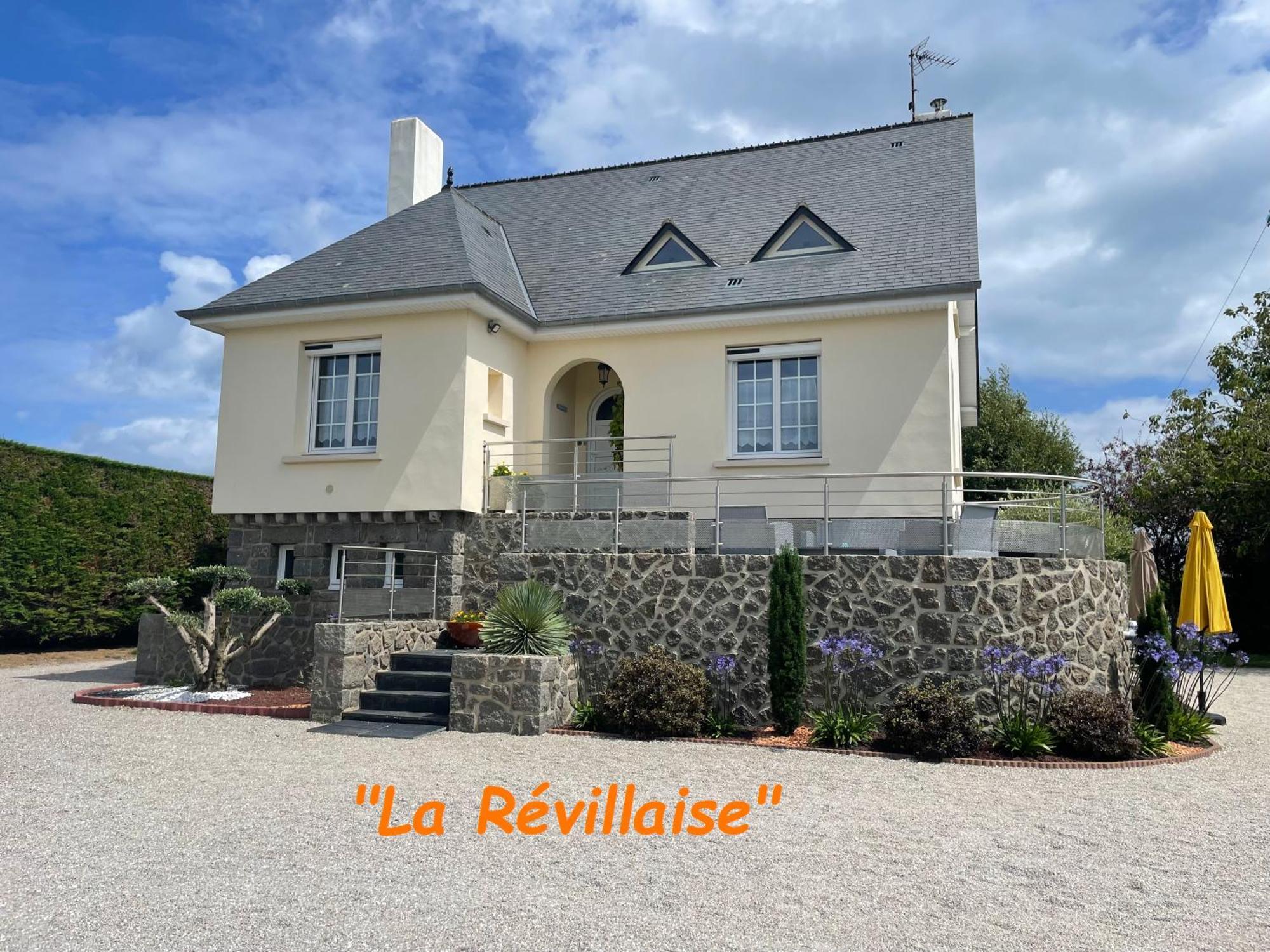"La Revillaise" Proche Mer, Grand Jardin Clos, 2 A 5 Personnes-Adultes-Enfants- Réville Kültér fotó