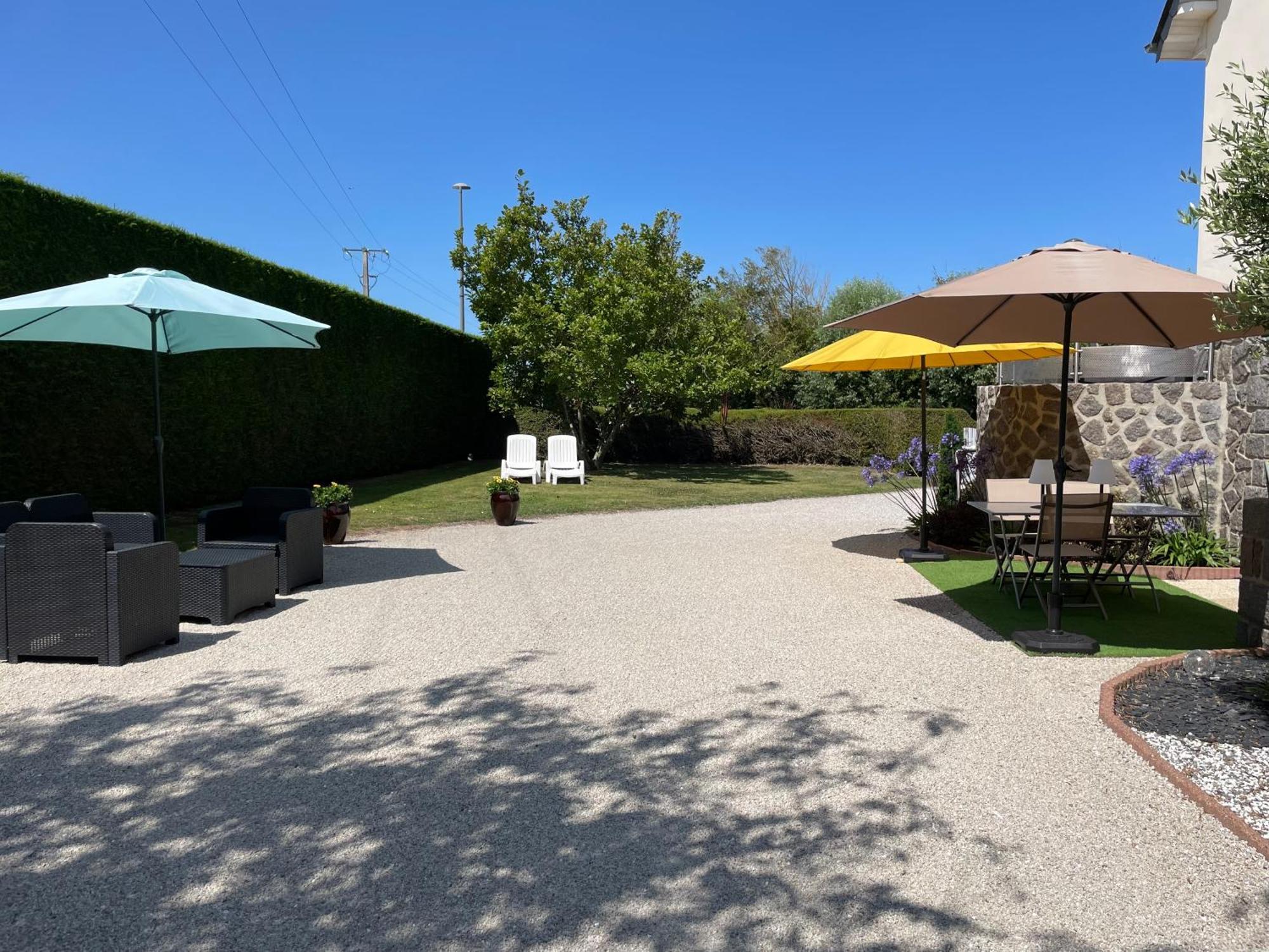 "La Revillaise" Proche Mer, Grand Jardin Clos, 2 A 5 Personnes-Adultes-Enfants- Réville Kültér fotó